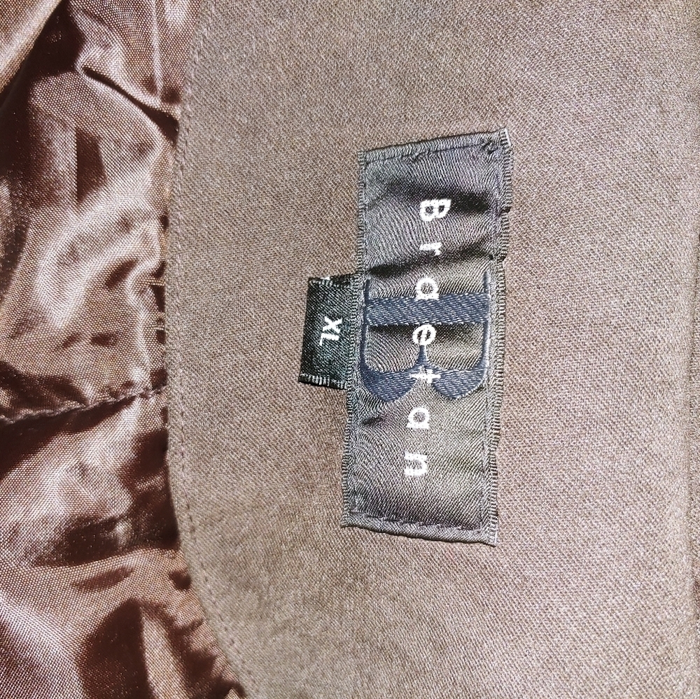 Braetan Hooded Faux Suede Parka Coat Jacket XL - Picture 4 of 7